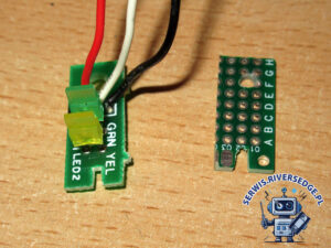 DIY rekonstrukcja PCB dla diód sygnalizacyjnych.