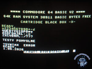 Testy pomyślne, Commodore 64 naprawiony!